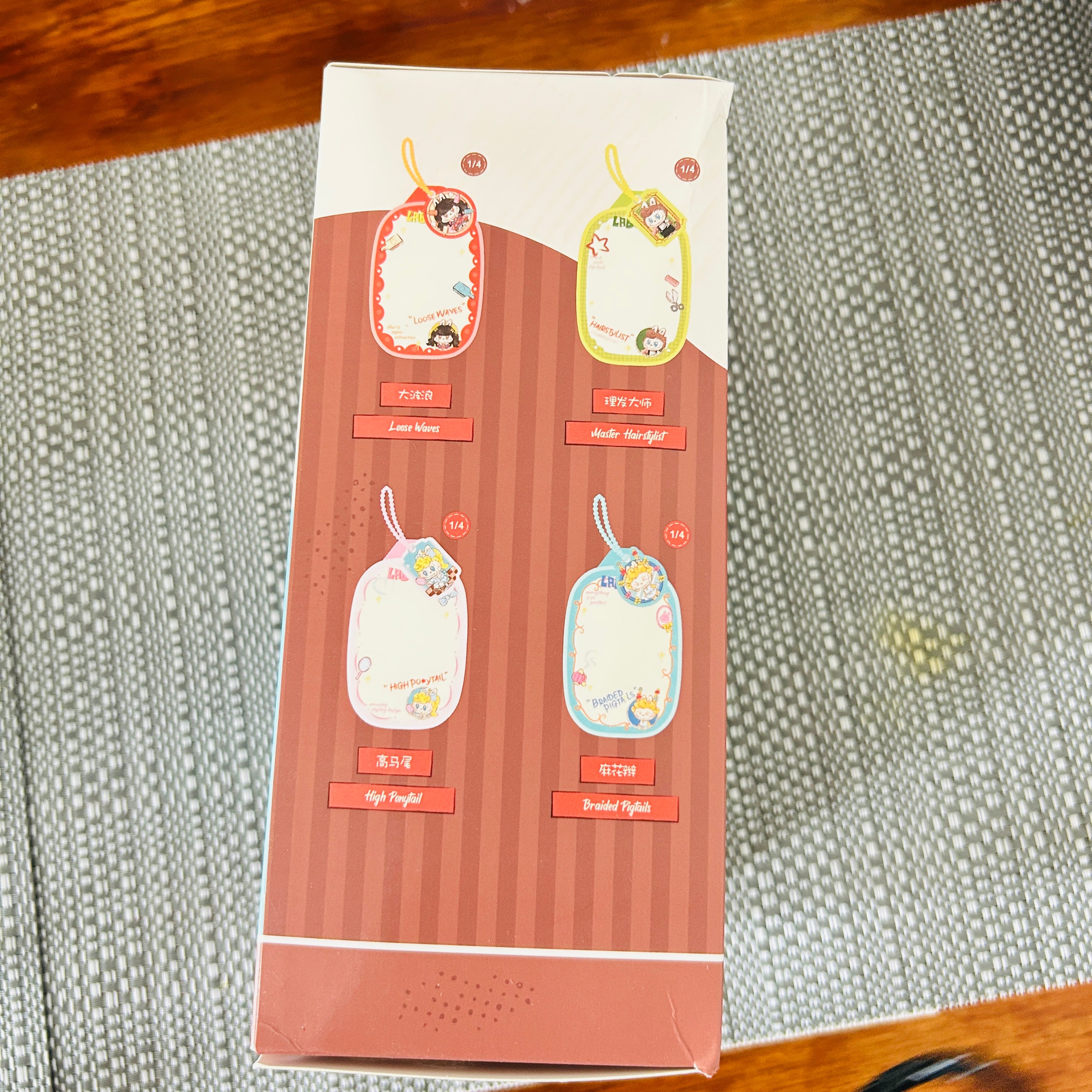 Braided Pigtails - The Monsters Hair Salon Series Doll Display Bag