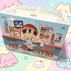 A collectible big box for 'The Monsters Hair Salon Series Plush Dolls'  by Pop Mart